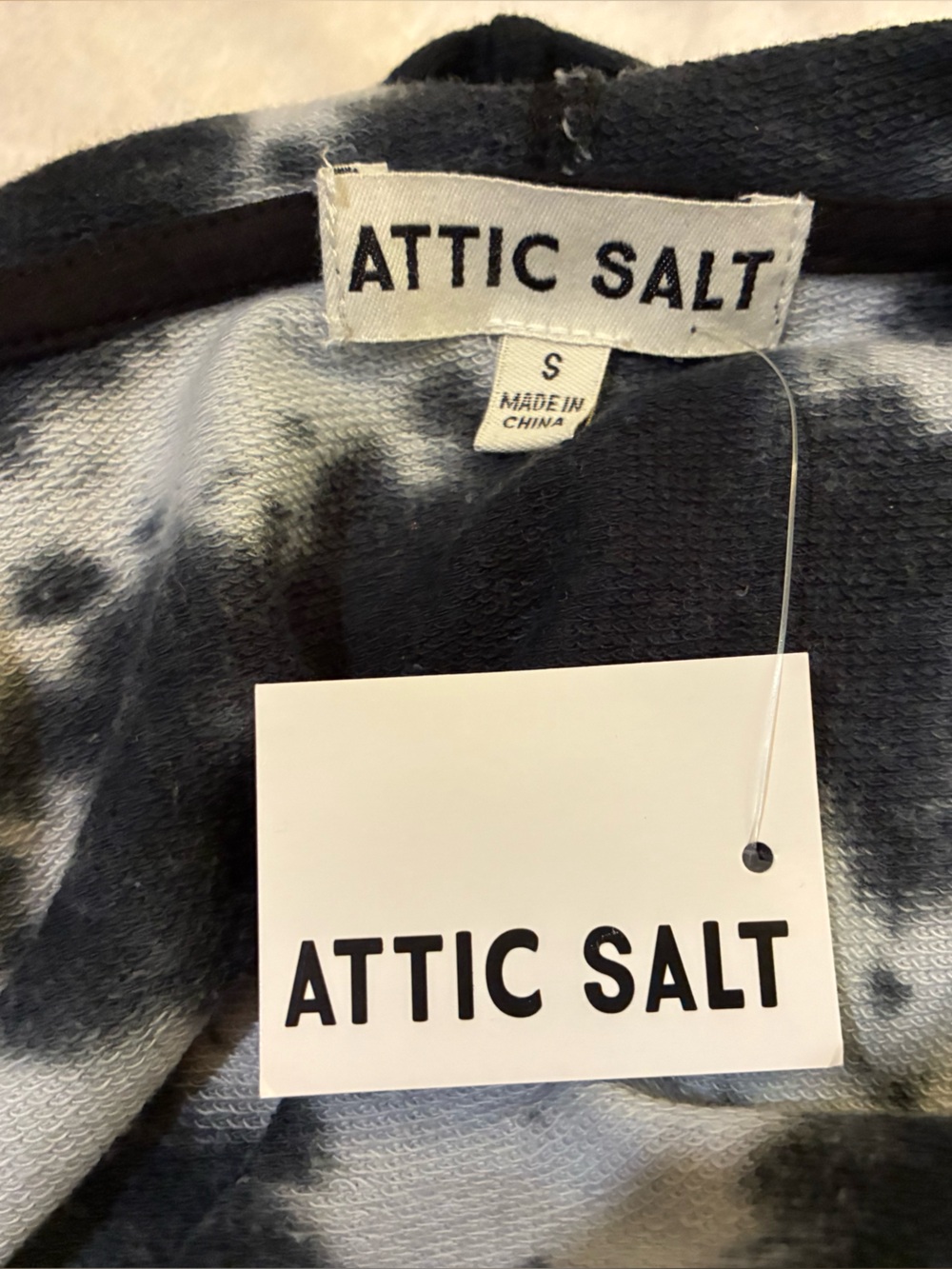 Attic Salt Tie dye Hooded Jacket - Picture 6 of 7